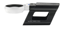 Load image into Gallery viewer, Black stand for Mobilux LED, shown with Mobilux LED in horizontal position