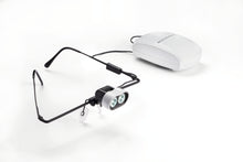 Load image into Gallery viewer, LED lighting system with a carrier system (metal frame) and battery housing.