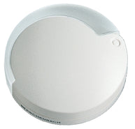 Load image into Gallery viewer, Circular magnifier with white fold-out case.
