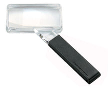 Load image into Gallery viewer, Rectangular magnifier with black handle