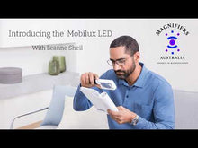 Load and play video in Gallery viewer, Video of Leanne explaining details of the Mobilux LED in English