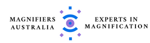 Magnifiers Australia logo - experts in magnification