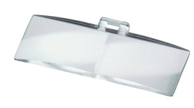 Rectangular magnifying lens