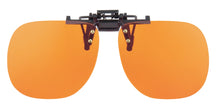 Load image into Gallery viewer, Clip-on lenses - bright orange colour

